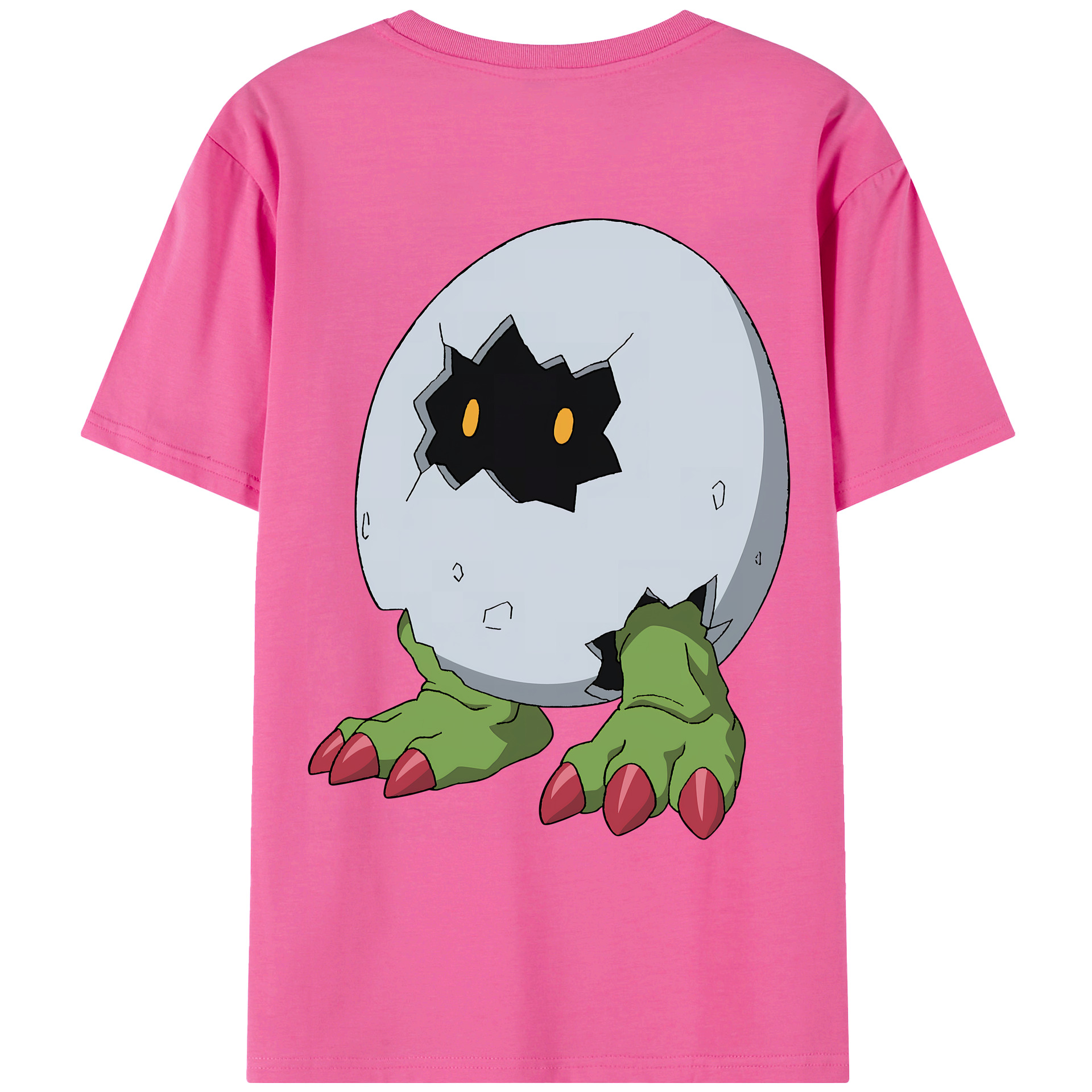 （画像用） Digimon デジタルモンスター/デジモン レディース半袖Tシャツ(バックプリント)